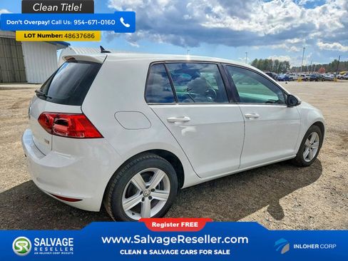 Used 2017 Volkswagen Golf 4-Door image 4