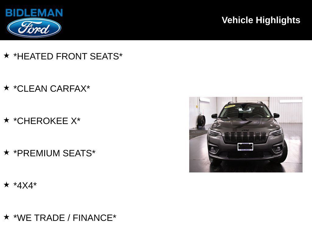 Used 2022 Jeep Cherokee Latitude AWD/4WD image 10