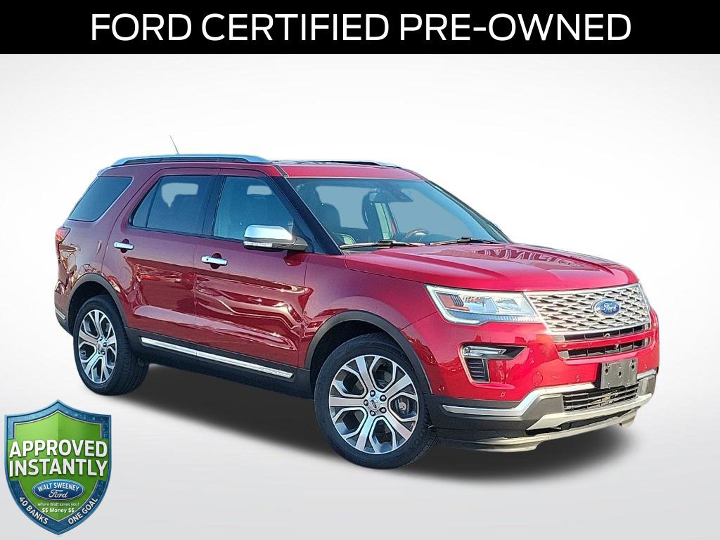 Certified 2019 Ford Explorer Platinum AWD/4WD image 1