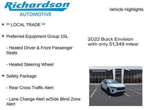 Used 2022 Buick Envision Essence w/ Technology Package I FWD image 11