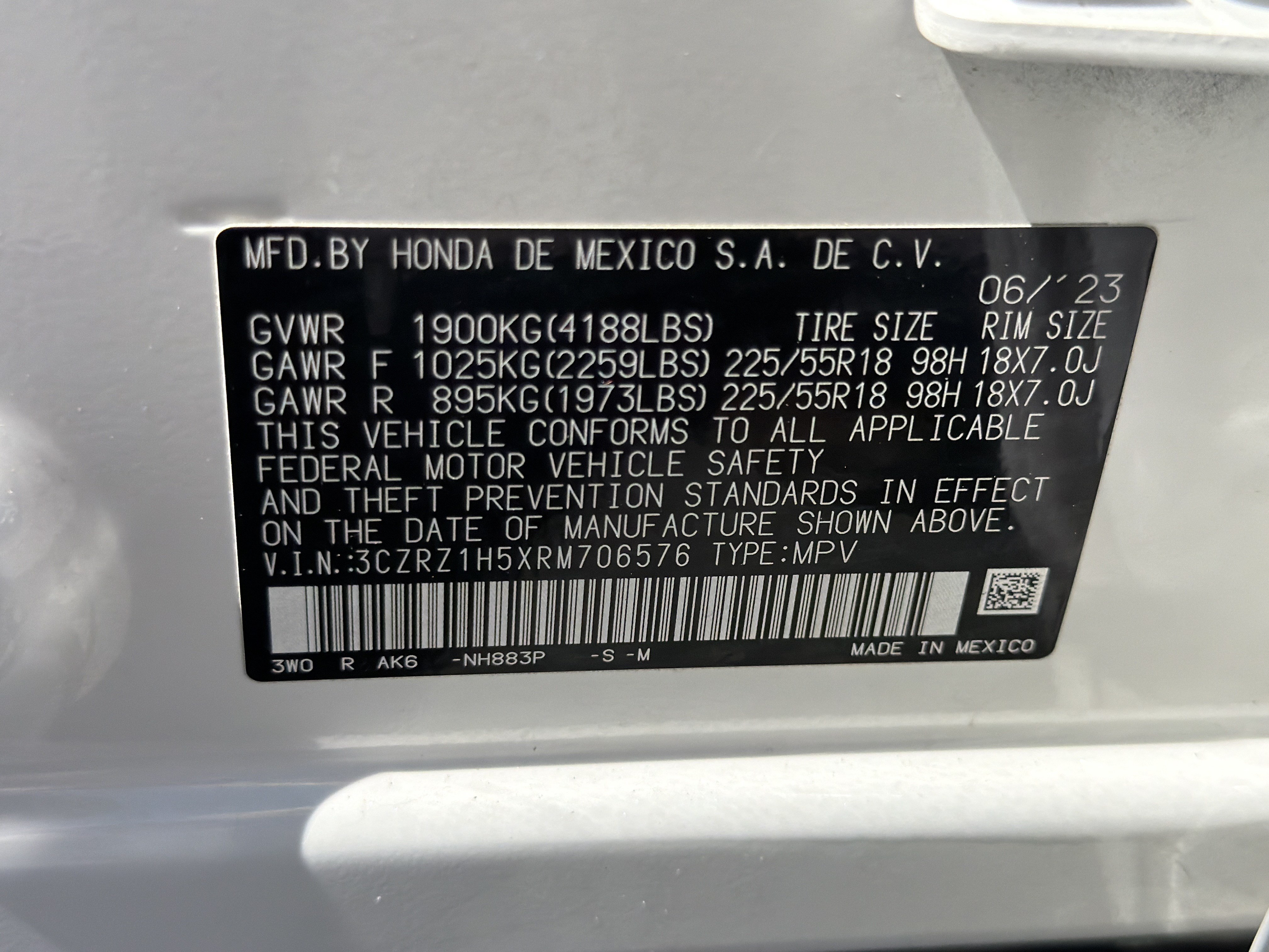 Used 2024 Honda HR-V Sport image 30