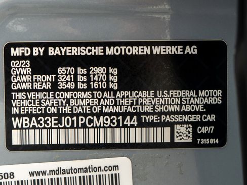Used 2023 BMW 760i xDrive AWD/4WD image 20