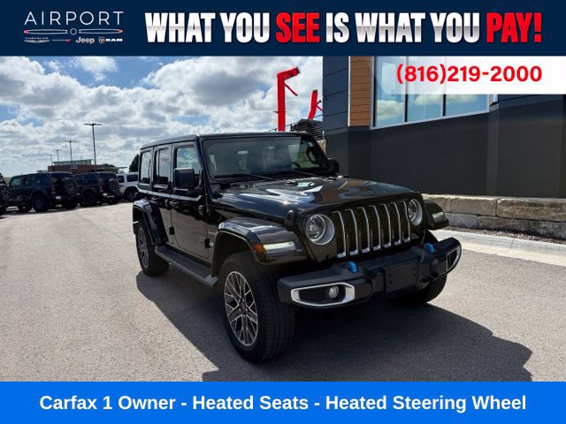 Used 2023 Jeep Wrangler Unlimited Sahara w/ Cold Weather Group AWD/4WD image 1