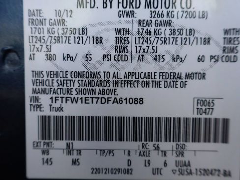 Used 2013 Ford F150 XLT w/ Mid Equipment Group AWD/4WD image 44