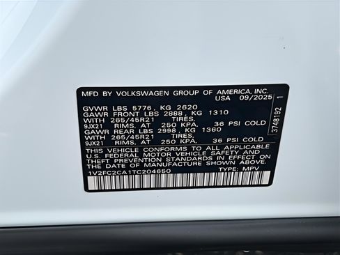 New 2026 Volkswagen Atlas Cross Sport SEL Premium R-Line AWD/4WD image 20