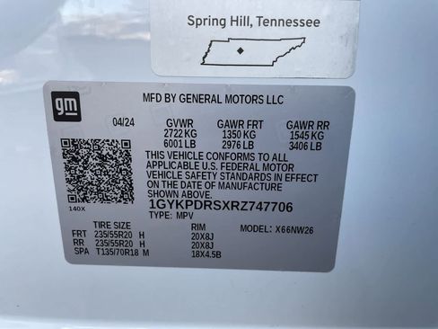 Certified 2024 Cadillac XT6 Premium Luxury w/ LPO, Floor Liner Package image 37