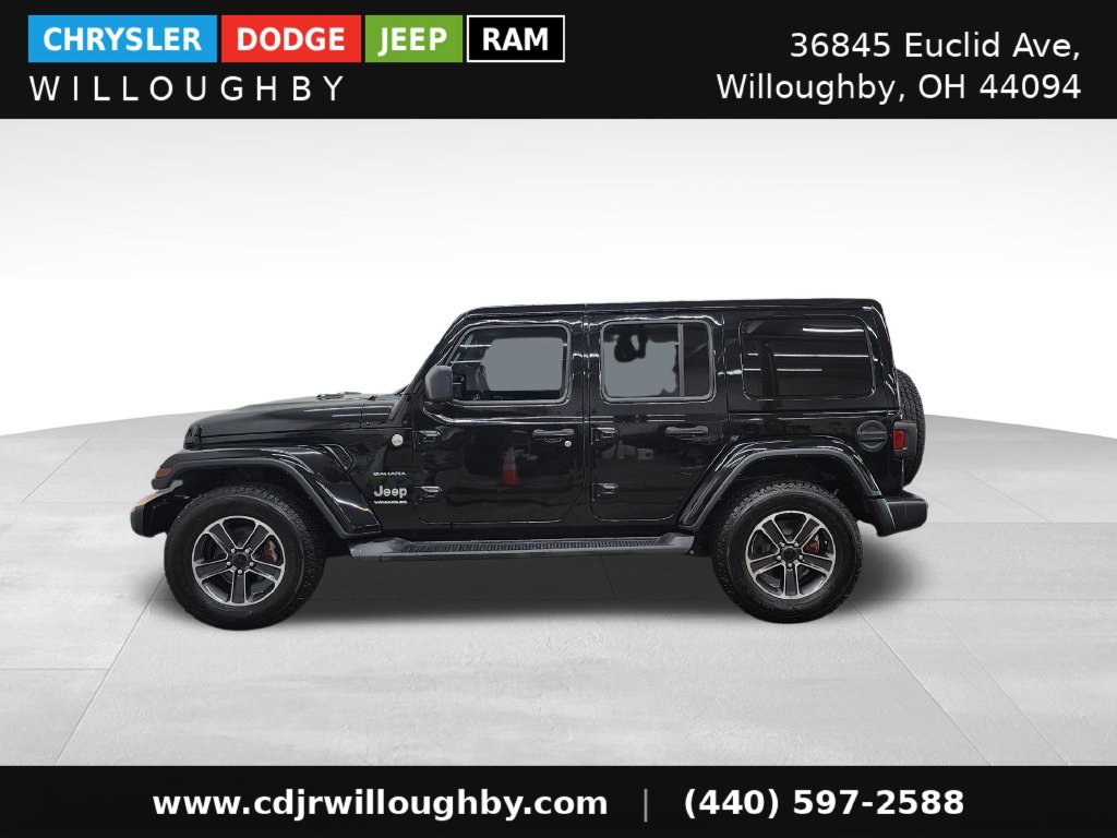 Used 2023 Jeep Wrangler Unlimited Sahara w/ Cold Weather Group AWD/4WD image 6