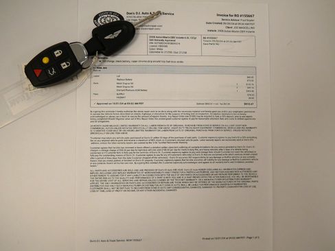 Used 2008 Aston Martin DB9 Volante RWD image 61