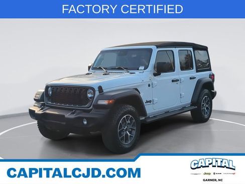 Certified 2024 Jeep Wrangler Sport S image 1