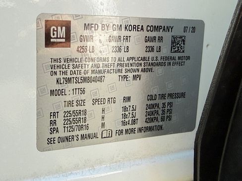 Used 2021 Chevrolet TrailBlazer RS w/ Convenience Package image 31