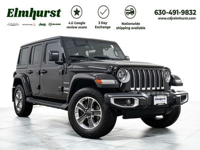 Used 2020 Jeep Wrangler Unlimited Sahara w/ Uconnect 4C Nav & Sound Group