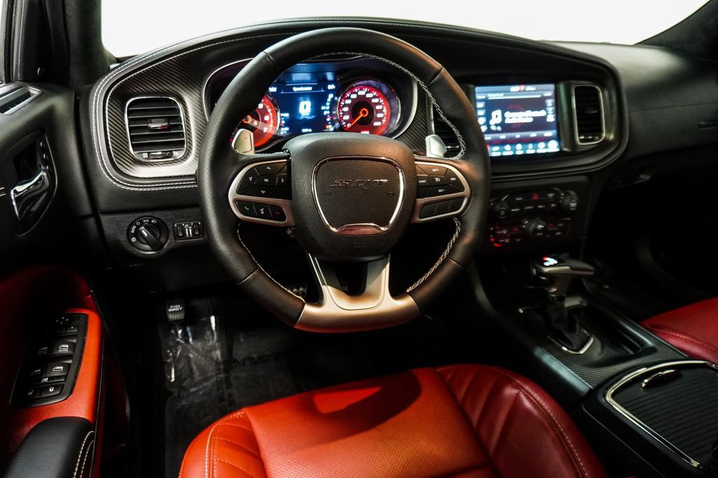 Used 2022 Dodge Charger SRT Hellcat w/ Carbon/Suede Interior Package RWD image 12