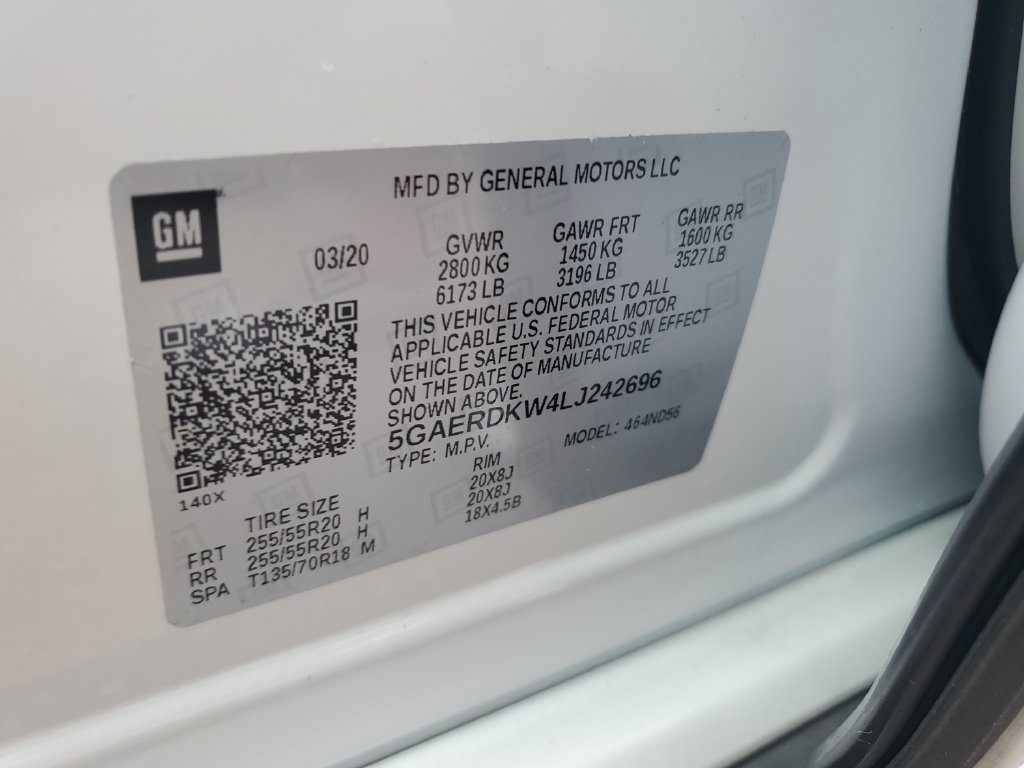 Used 2020 Buick Enclave Avenir w/ Avenir Technology Package FWD image 23