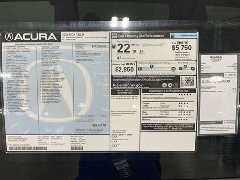 Certified 2026 Acura MDX FWD w/ Technology Package image 35