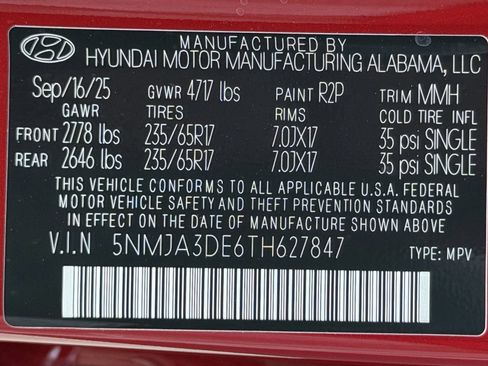 Certified 2026 Hyundai Tucson SE FWD image 27