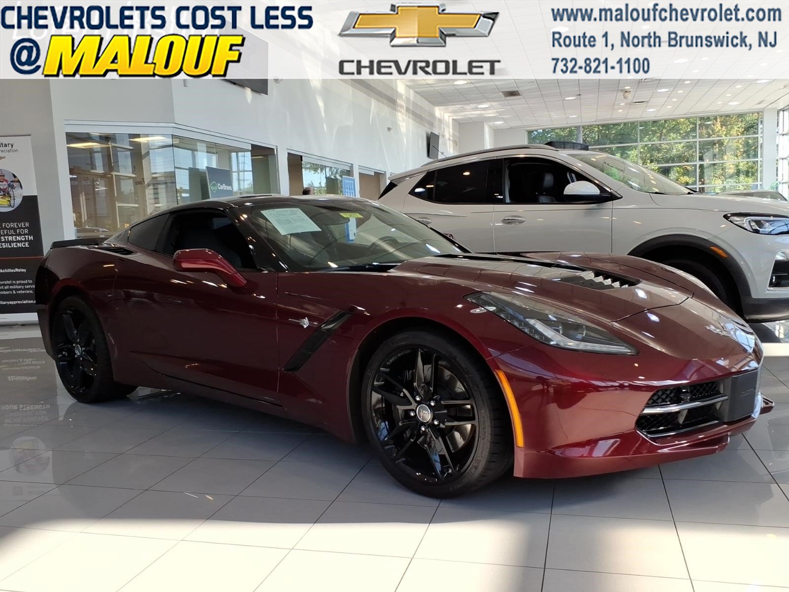 Used 2016 Chevrolet Corvette Stingray Coupe w/ 2LT Preferred Equipment Group RWD image 1