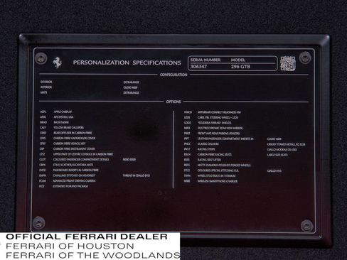 Used 2024 Ferrari 296 GTB image 37