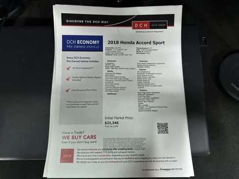 Used 2018 Honda Accord Sport image 13