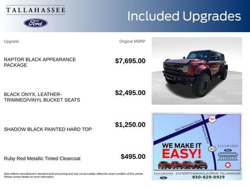 New 2025 Ford Bronco Raptor image 3