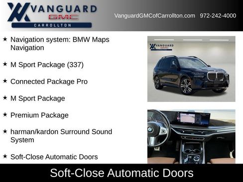 Used 2023 BMW X7 xDrive40i w/ M Sport Package AWD/4WD image 8