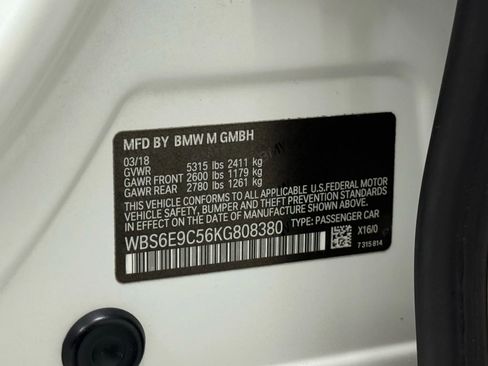 Used 2019 BMW M6 Gran Coupe image 53