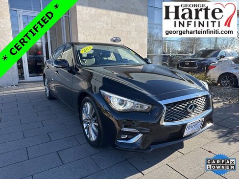 Certified 2023 INFINITI Q50 Luxe w/ Cargo Package image 1
