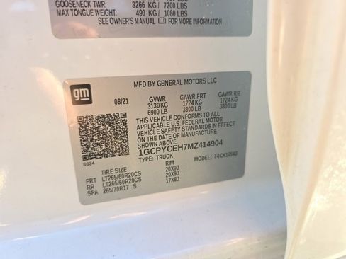 Used 2021 Chevrolet Silverado 1500 Custom Trail Boss w/ Safety Confidence Package image 8