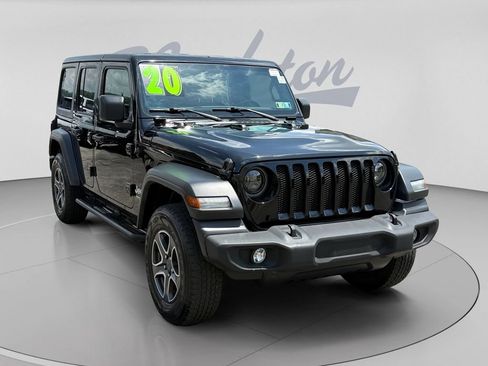 Certified 2020 Jeep Wrangler Unlimited Sport S AWD/4WD image 3