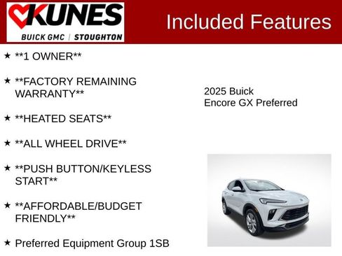Used 2025 Buick Encore GX Preferred FWD image 4