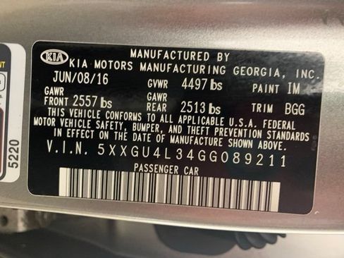 Used 2016 Kia Optima EX w/ Premium Package FWD image 37