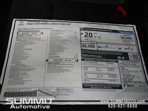 New 2026 RAM 1500 Rebel AWD/4WD image 39