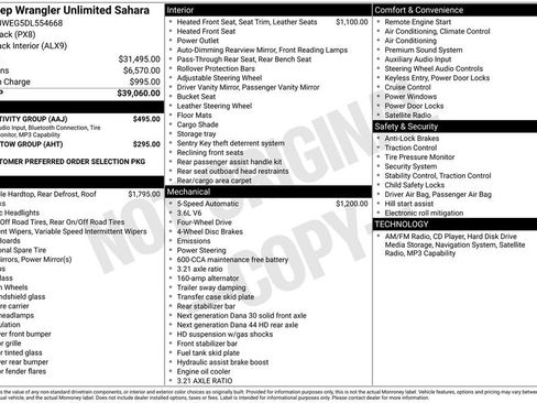Used 2013 Jeep Wrangler Unlimited Sahara w/ Connectivity Group image 15
