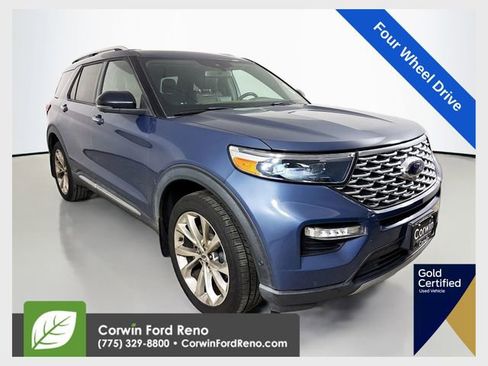 Certified 2021 Ford Explorer Platinum w/ Equipment Group 601A image 1