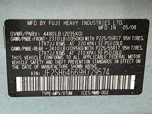 Used 2009 Subaru Forester 2.5X Limited AWD/4WD image 18