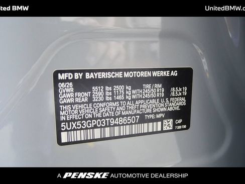 New 2026 BMW X3 xDrive30i w/ M Sport Package AWD/4WD image 23
