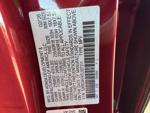 Used 2026 Honda CR-V EX-L image 34