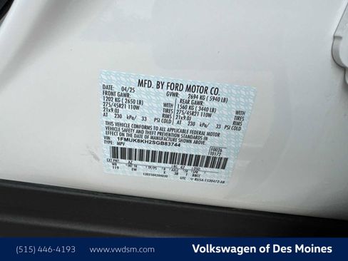 Used 2025 Ford Explorer ST-Line w/ ST-Line Street Pack image 21