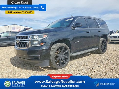Used 2015 Chevrolet Tahoe LS w/ Max Trailering Package RWD image 1
