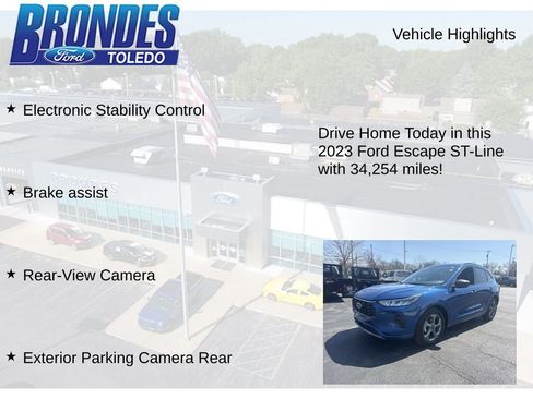 Used 2023 Ford Escape ST-Line w/ Tech Pack #1 FWD image 16