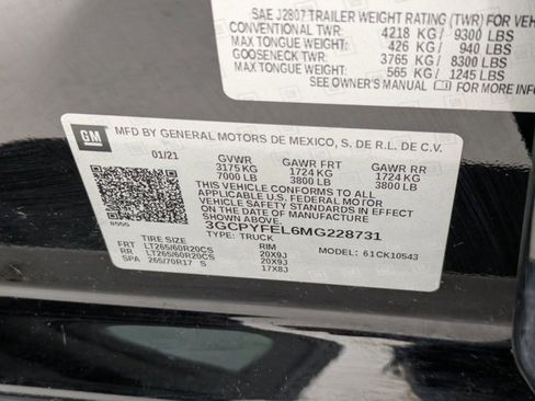 Used 2021 Chevrolet Silverado 1500 LT Trail Boss w/ Convenience Package II image 22