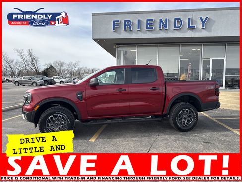 New 2025 Ford Ranger XLT w/ Equipment Group 301A High image 2