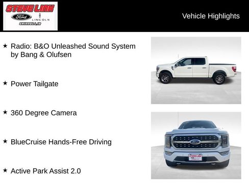 Used 2021 Ford F150 Platinum w/ Equipment Group 701A High AWD/4WD image 11