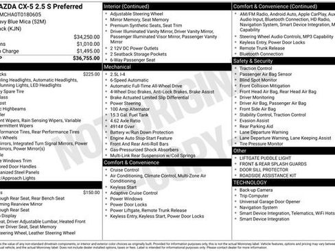 New 2026 MAZDA CX-5 Preferred AWD/4WD image 9