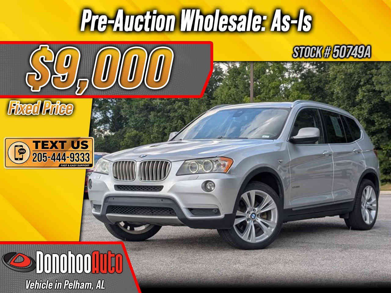 Used 2014 BMW X3 xDrive35i AWD/4WD image 1