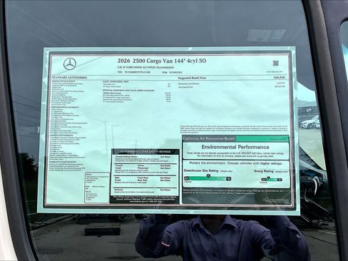 New 2026 Mercedes-Benz Sprinter 2500 image 20