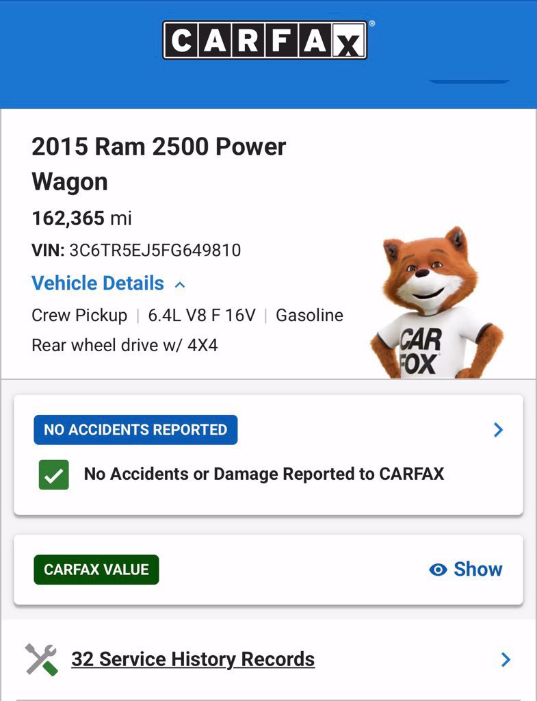 Used 2015 RAM 2500 Power Wagon w/ Luxury Group AWD/4WD image 4
