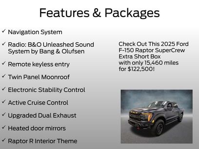 Used 2025 Ford F150 Raptor w/ Equipment Group 803A Raptor R