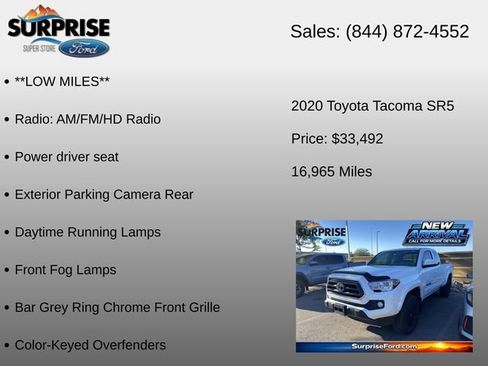Used 2020 Toyota Tacoma SR5 AWD/4WD image 12