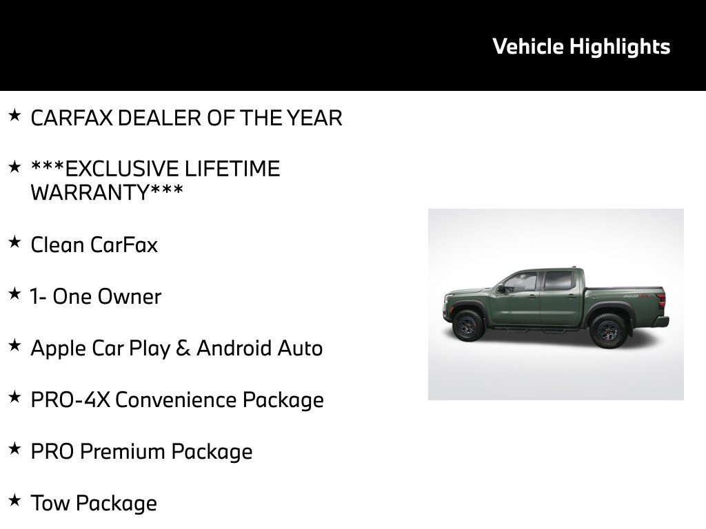 Used 2026 Nissan Frontier PRO-4X w/ Pro Premium Package AWD/4WD image 5