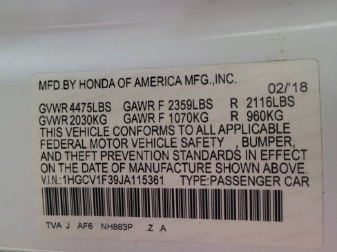 Used 2018 Honda Accord Sport image 33
